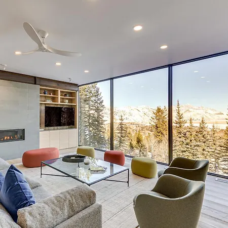 Villa 1 Mi To Downtown Jackson Modern Retreat With Views